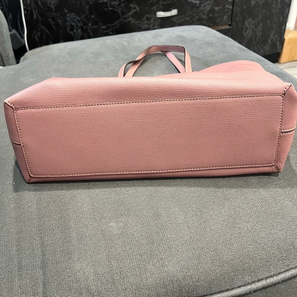 Burberry Beige and Pink Plaid Tote - Picture 8 of 8